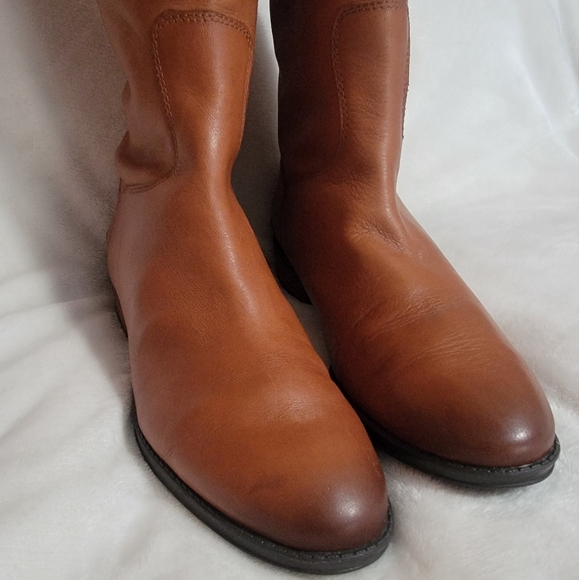 Sam Edelman Women's Leather Riding Boots Size 10.5 minor peeling on insi… - Picture 7 of 14